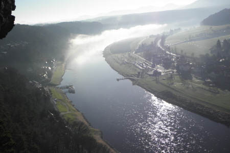 30.12.2013 Blick von der Bastei