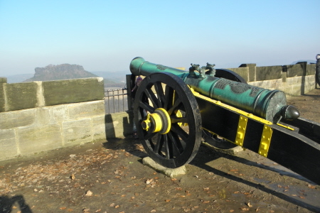 Blick zum Lilienstein