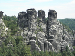 Felsenburg Rathen Aussicht