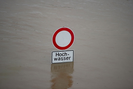 Hochwasser, wo?